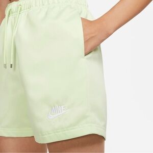 NWT Nike Loose Fit High Rise Lime Green Women’s Shorts Workout Air
